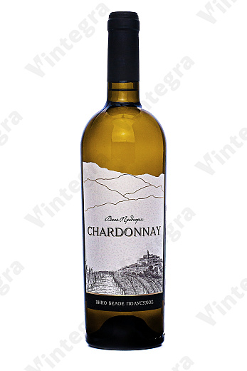 Вина Предгорья Шардоне, 2023, полусухое, 0.75 л., 11%, Россия
