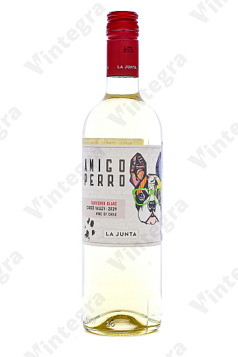 Amigo Perro Sauvignon Blanc Curico Valley, 2024, сухое, 0.75 л., 12%, Чили