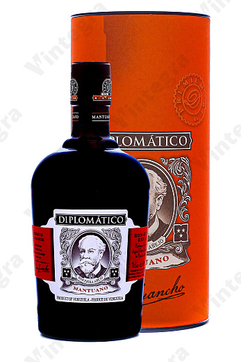 Diplomatico Mantuano, 0.7 л., 40%, Венесуэла, подарочная упаковка