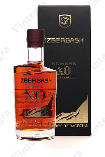 Избербаш XO, 0.5 л., 40%, Россия, подарочная упаковка