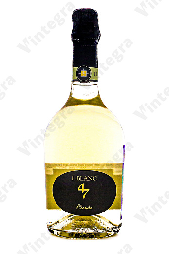 I Blanc 47 Cuvee, 2025, брют, 0.75 л., 11%, Италия