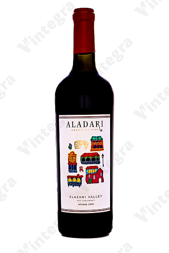 Аладари Алазанская долина, 2019, полусладкое, 0.75 л., 13%, Грузия