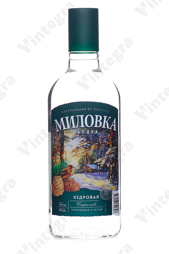 Миловка Кедровая, 0.5 л., 40%, Россия