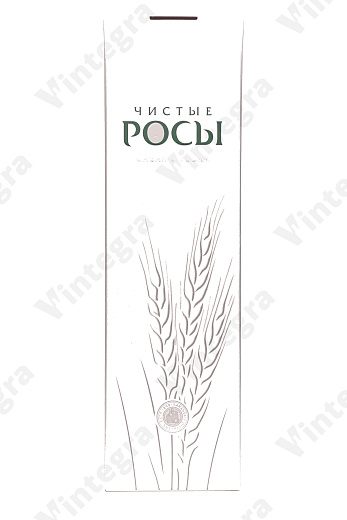 Чистые Росы ЭКО RU-BIO-140, 0.5 л., 40%, Россия, подарочная упаковка