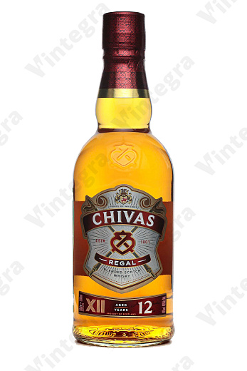 Chivas Regal 12 years old, 0.5 л., Великобритания, подарочная упаковка