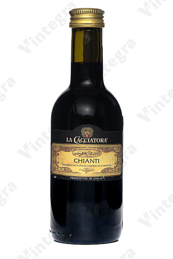 La Cacciatora Chianti, 2021, сухое, 0.25 л., 12.5%, Италия