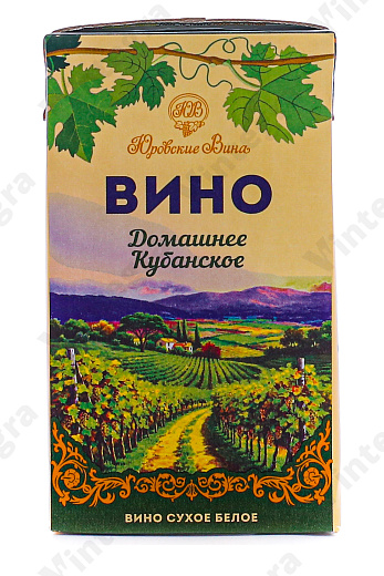 Домашнее Кубанское, сухое, 1 л., 12%, Россия