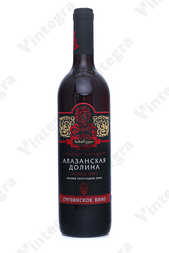 Сихарули Алазанская Долина, красное, полусладкое, 2022, полусладкое, 0.75 л., 10%, Грузия