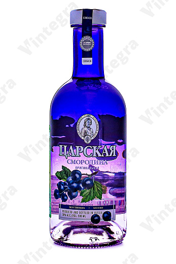 Царская Оригинальная Смородина, горькая, 0.5 л., 38%, Россия