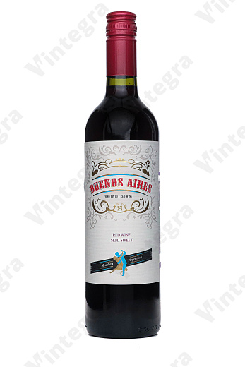 Buenos Aires, 2021, полусладкое, 0.75 л., 11%, Аргентина