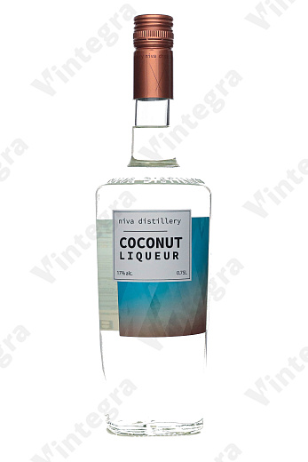 Нива Дистиллери Кокосовый, сладкий, 0.75 л., 17%, Россия