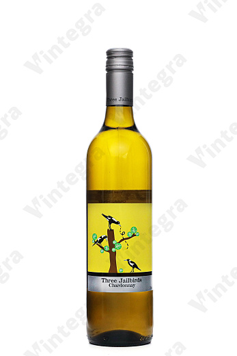 Three Jailbirds Chardonnay, 2019, сухое, 0.75 л., 13.5%, Австралия