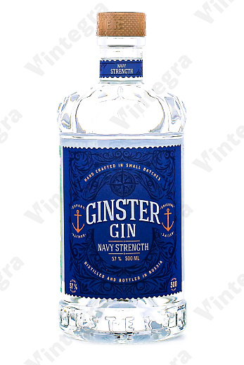 Джинстер Нейви Стренс, 0.5 л., 57%, Россия