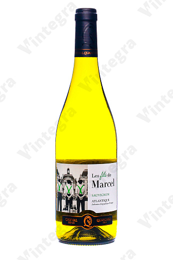 Les fils de Marcel Sauvignon Atlantique, 2023, сухое, 0.75 л., 11.5%, Франция
