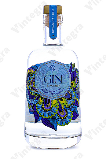 Гиг дистиллери лавандовый джин, 0.5 л., 43%, Россия
