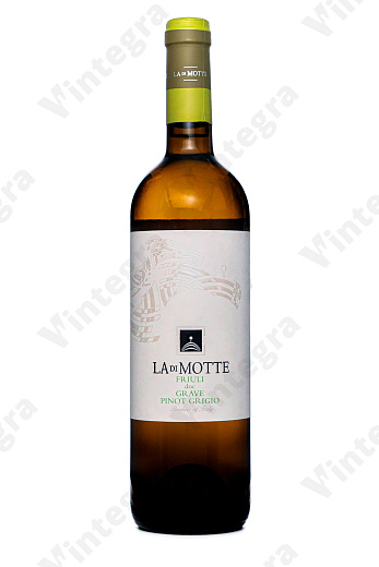 La di Motte Pinot Grigio Friuli DOC Grave, 2019, полусухое, 0.75 л., 12.5%, Италия