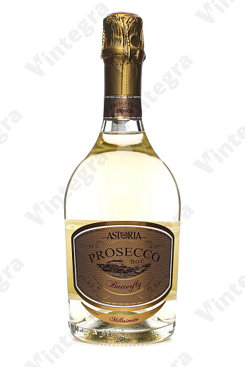 Astoria Prosecco DOC Butterfly, 2023, брют, 0.75 л., 11%, Италия