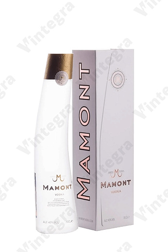 Мамонт, 0.7 л., 40%, Россия, подарочная упаковка