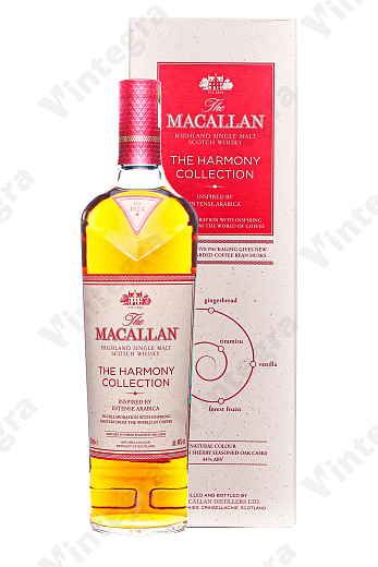 Macallan Harmony Collection Arabica, 0.7 л., 44%, Великобритания, подарочная упаковка