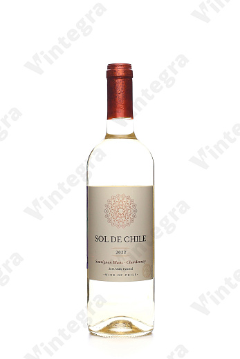Sol de Chile Sauvignon Blanc-Chardonnay, 2022, сухое, 0.75 л., 12.5%, Чили