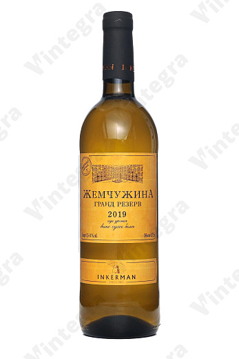 Инкерман Жемчужина Гранд Резерв, 2019, сухое, 0.75 л., 15%, Россия