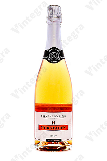 Horstaden Cremant D'Alsace, 2021, брют, 0.75 л., 12%, Франция
