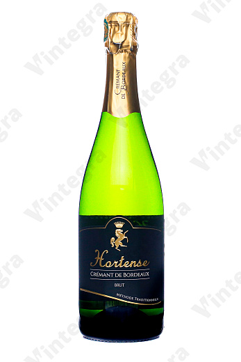 Hortense Cremant de Bordeaux AOC, 2021, полусухое, 0.75 л., 12%, Франция