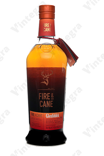 Glenfiddich Fire & Cane 3 years old, 0.7 л., 43%, Великобритания