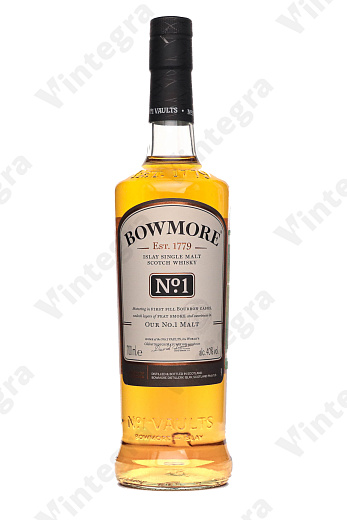Bowmore N1, 0.7 л., 40%, Великобритания, подарочная упаковка