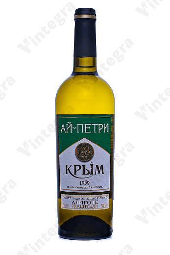 Ай-Петри Алиготе Ркацители, 2023, полусладкое, 0.75 л., 11%, Россия