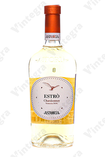 Astoria Estro Chardonnay Venezia DOC, 2023, полусухое, 0.75 л., 12.5%, Италия