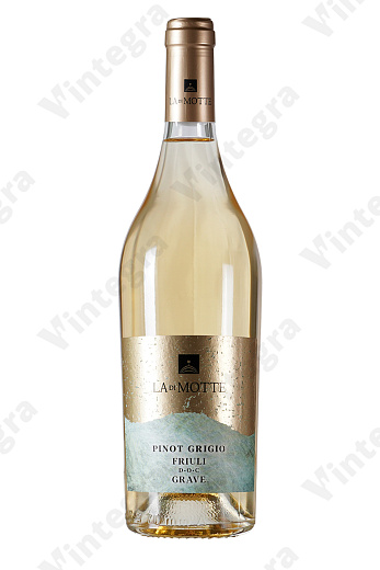 La di Motte Pinot Grigio Friuli DOC Grave, 2023, полусухое, 0.75 л., 12.5%, Италия