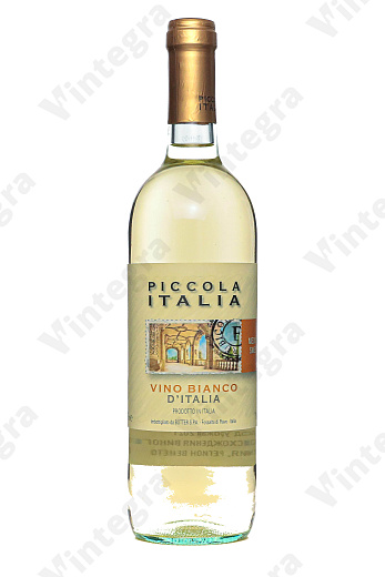 Piccola Italia, white, semi-sweet, table, 11%, 2021, полусладкое, 0.75 л., 11%, Италия