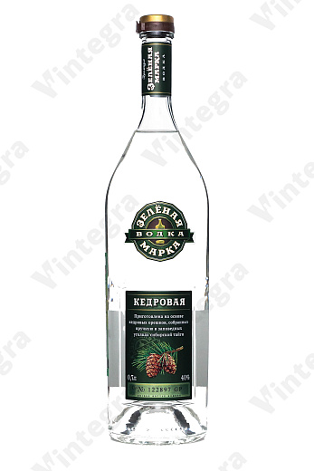 Зеленая Марка Кедровая особая, 0.7 л., Россия