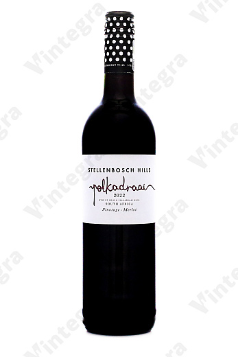 Stellenbosch Hills Polkadraai Pinotage-Merlot, 2022, сухое, 0.75 л., 14%, Южная Африка