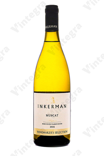 Мускат Инкерман, полусладкое, 0.75 л., 12%, Россия