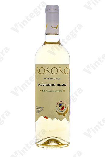 Cocoro Sauvignon Blanc, 2024, полусладкое, 0.75 л., 12.5%, Чили