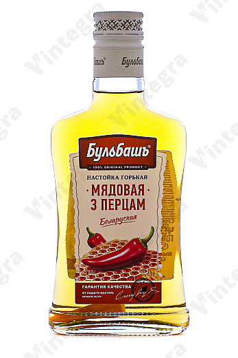 Бульбашъ Мядовая з перцам Беларуская, 0.2 л., 37%, Беларусь
