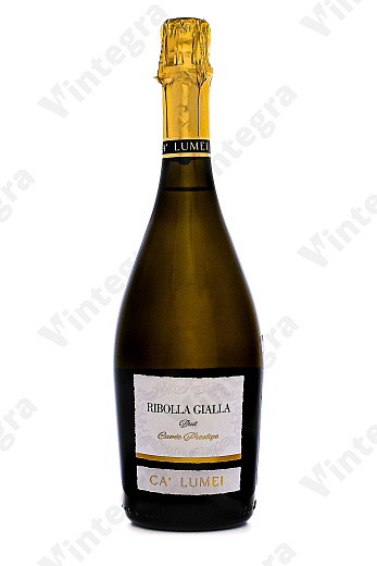 Ca' Lumei Ribolla Gialla, 2023, брют, 0.75 л., 11%, Италия