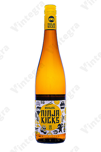 Ninja Kicks Riesling, 2023, полусухое, 0.75 л., 10.5%, Германия