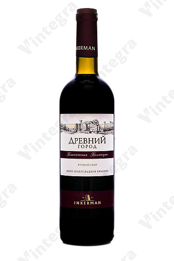 Древний город, полусладкое, 0.75 л., 15%, Россия