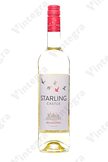 Starling Castle Riesling, 2023, полусладкое, 0.75 л., 9.5%, Германия