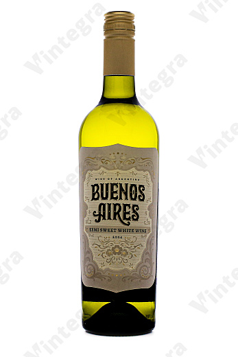 Buenos Aires, 2024, полусладкое, 0.75 л., 10.5%, Аргентина
