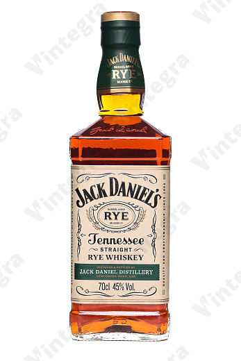 Jack Daniel's Tennessee Straight Rye, 0.7 л., 45%, США