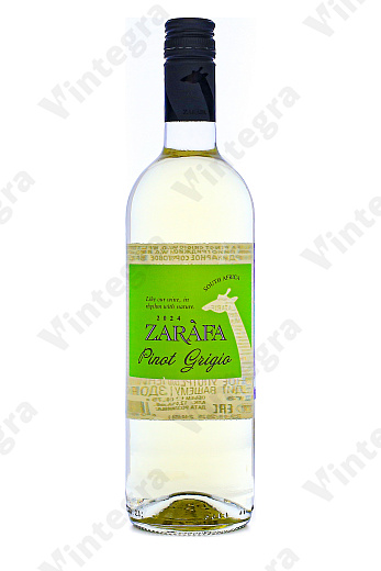 Zarafa Pinot Grigio, 2024, сухое, 0.75 л., 12%, Южная Африка