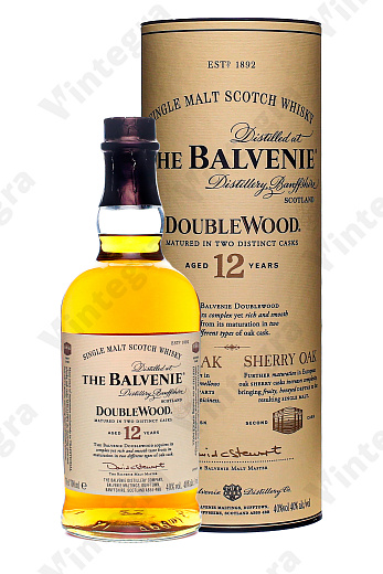 The Balvenie DoubleWood Aged 12 Years, 0.7 л., 40%, Великобритания