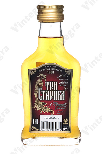 Три старика горькая, 0.1 л., Россия