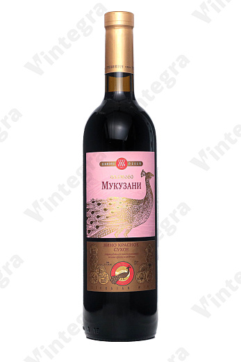 Мукузани, 2018, сухое, 0.75 л., 12%, Грузия