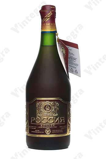 Россия КС 15 лет, 0.7 л., 40%, матовый графин