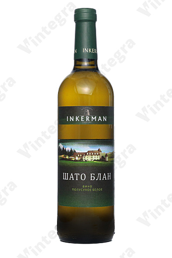 Инкерман Шато Блан, 2022, полусухое, 0.7 л., Россия